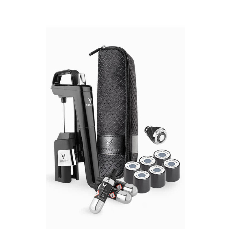 Coravin Wine System Model Timeless Six + Piano Black
