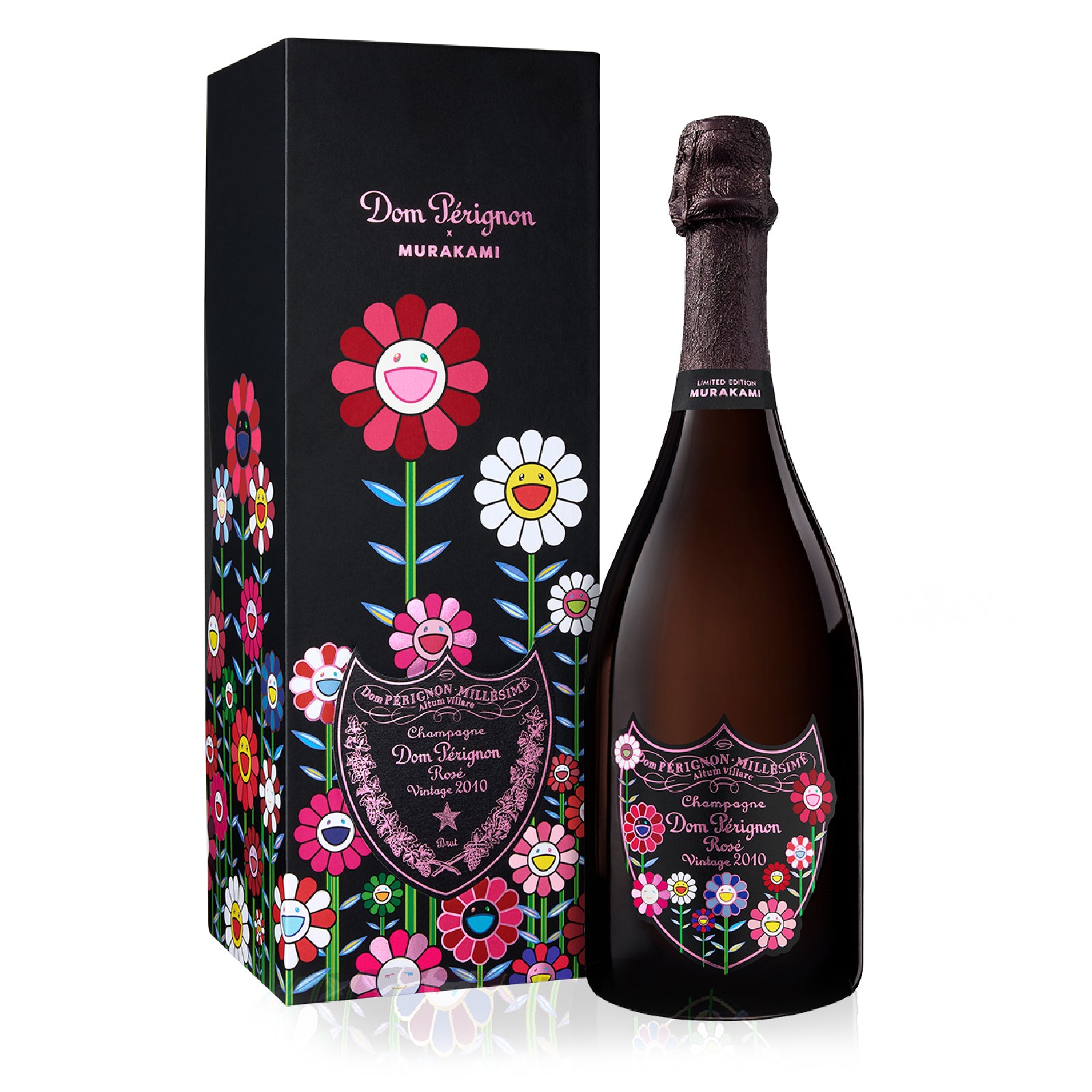 Dom Perignon Champagne Rosé Limited Edition T.Murakami 2010 750ml