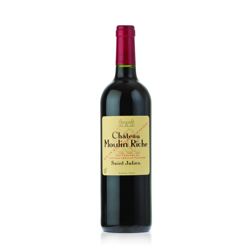 Chateau Moulin Riche by Leoville Poyferre St-Julien 2014 750ml