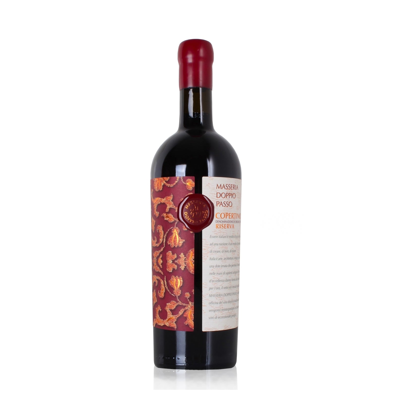 Masseria Doppio Passo Copertino Riserva DOC 2017 750ml