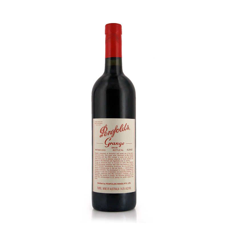 Penfolds Grange Bin 95 Shiraz 1991 750ml – 1855 The Bottle Shop