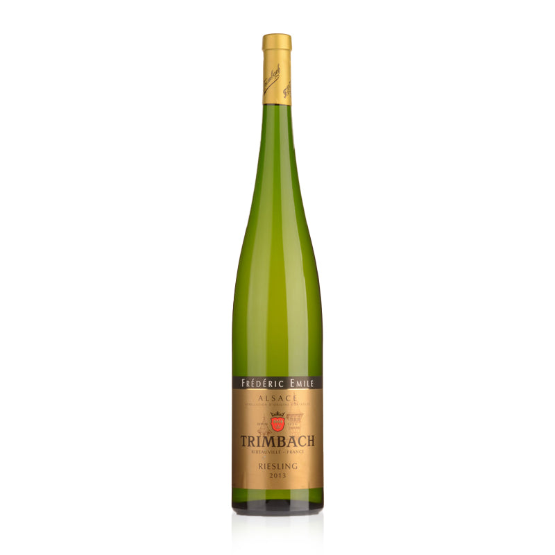 Magnum Bottle of Trimbach Riesling Cuvee Frederic Emile 2013 white wine.