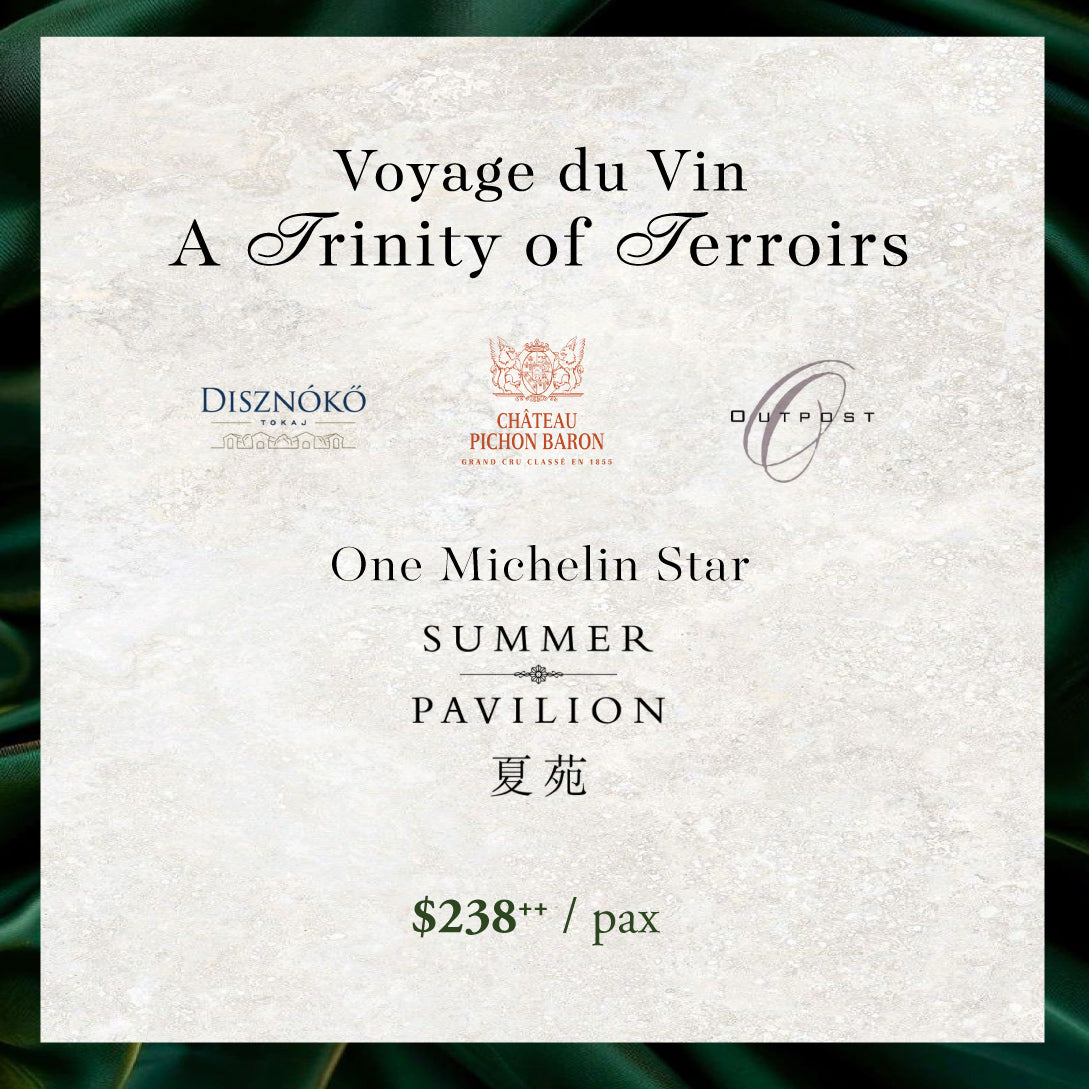 Wine Dinner | Pichon Baron x Outpost x Disznókő | 4th Mar 2025, Tuesday, 7pm - Table of 4
