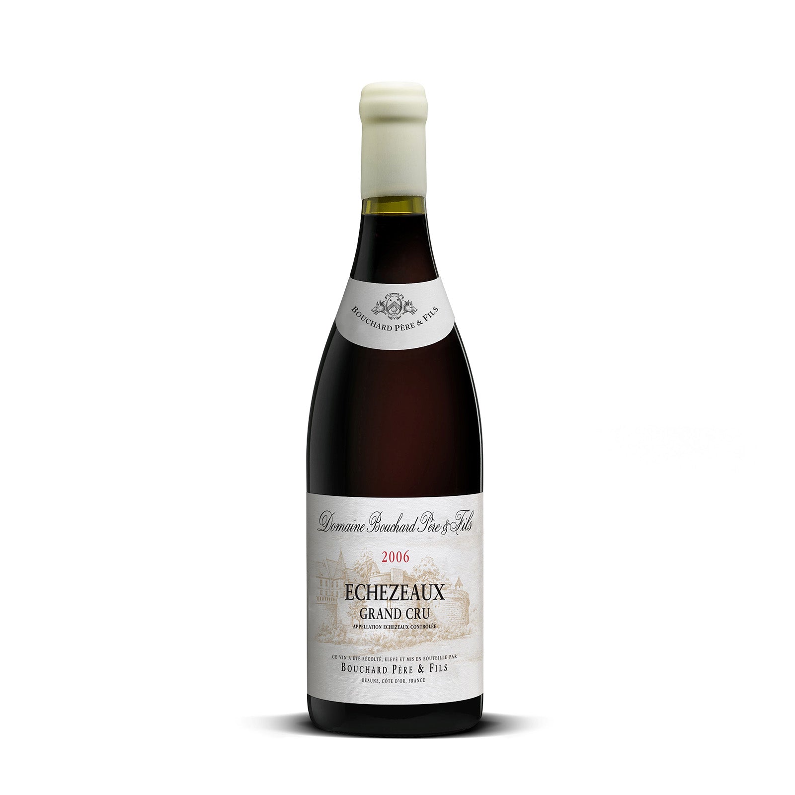 Bouchard Pere Fils Echezeaux Grand Cru 2006 red wine bottle front view.