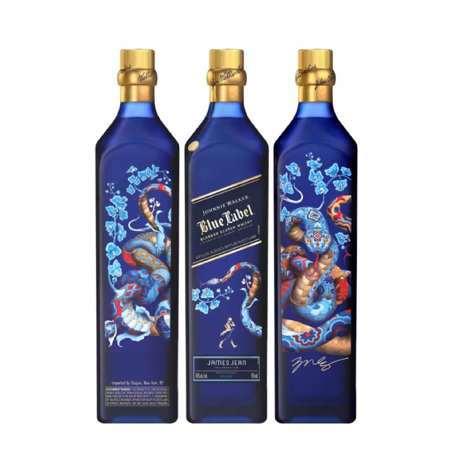 Johnnie Walker Blue Label Year of the Snake CNY 2025 750ml – 1855 The  Bottle Shop Pte Ltd