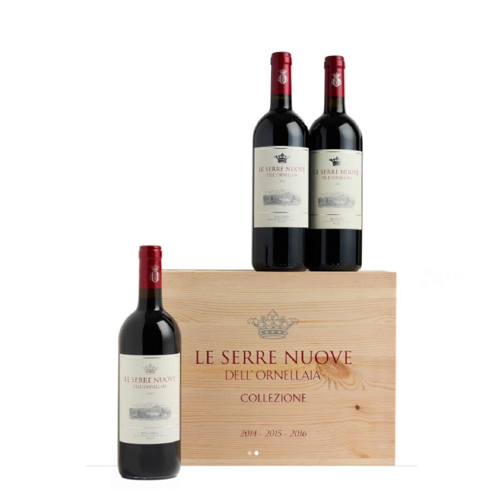 Le Serre Nuove dell'Ornellaia (14-15-16) Collezione Set of 3 x 750ml