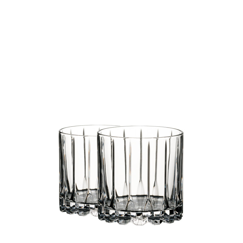 Riedel Glass Bar #6632 DSG 6417/02 Rock Glass Set of 2