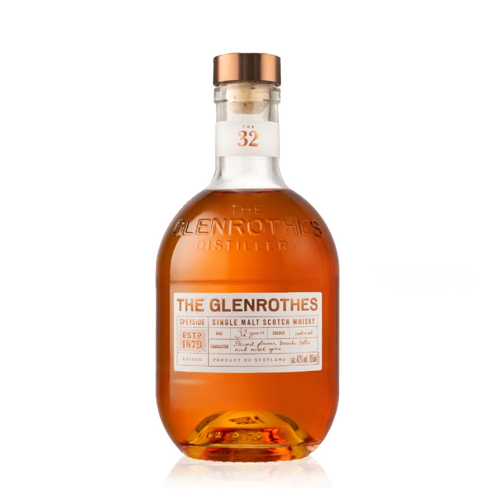 The Glenrothes Single Malt Speyside Whisky Box 24 32Yrs 700ml