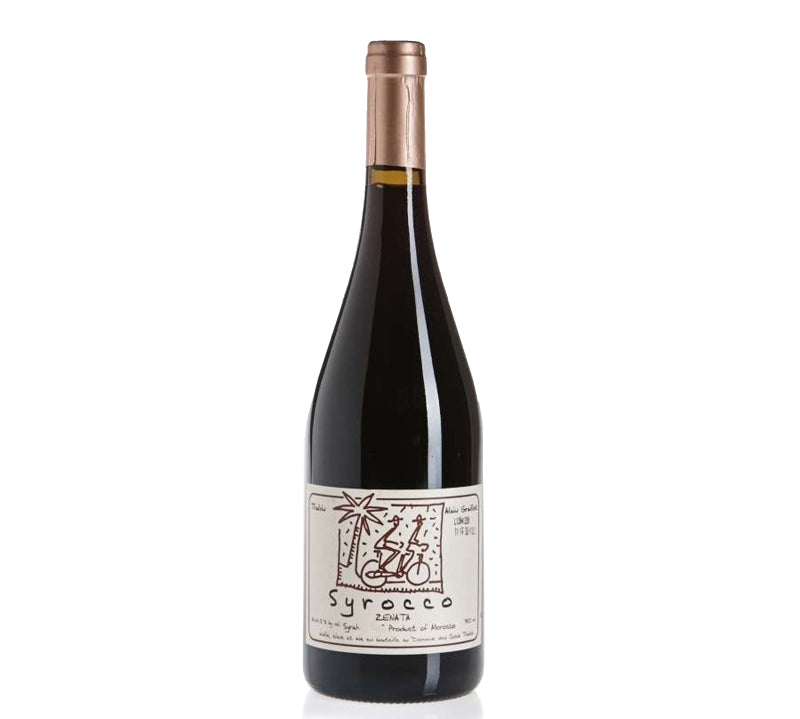 Alain Graillot Syrocco Syrah front bottle view.