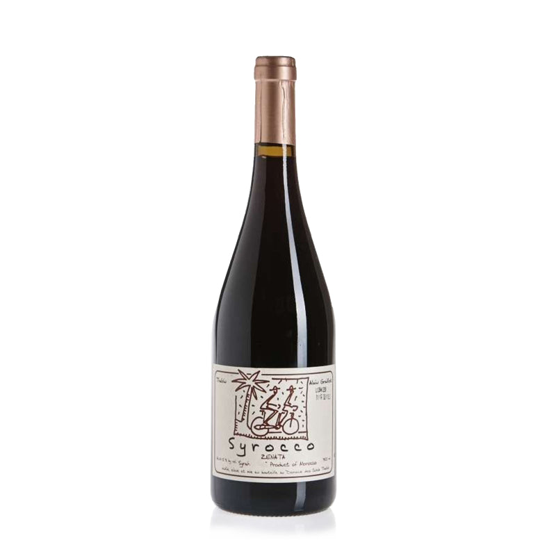 Alain Graillot Syrocco Syrah front bottle view.
