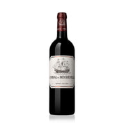 A bottle of Amiral de Beychevelle Saint Julien red wine,