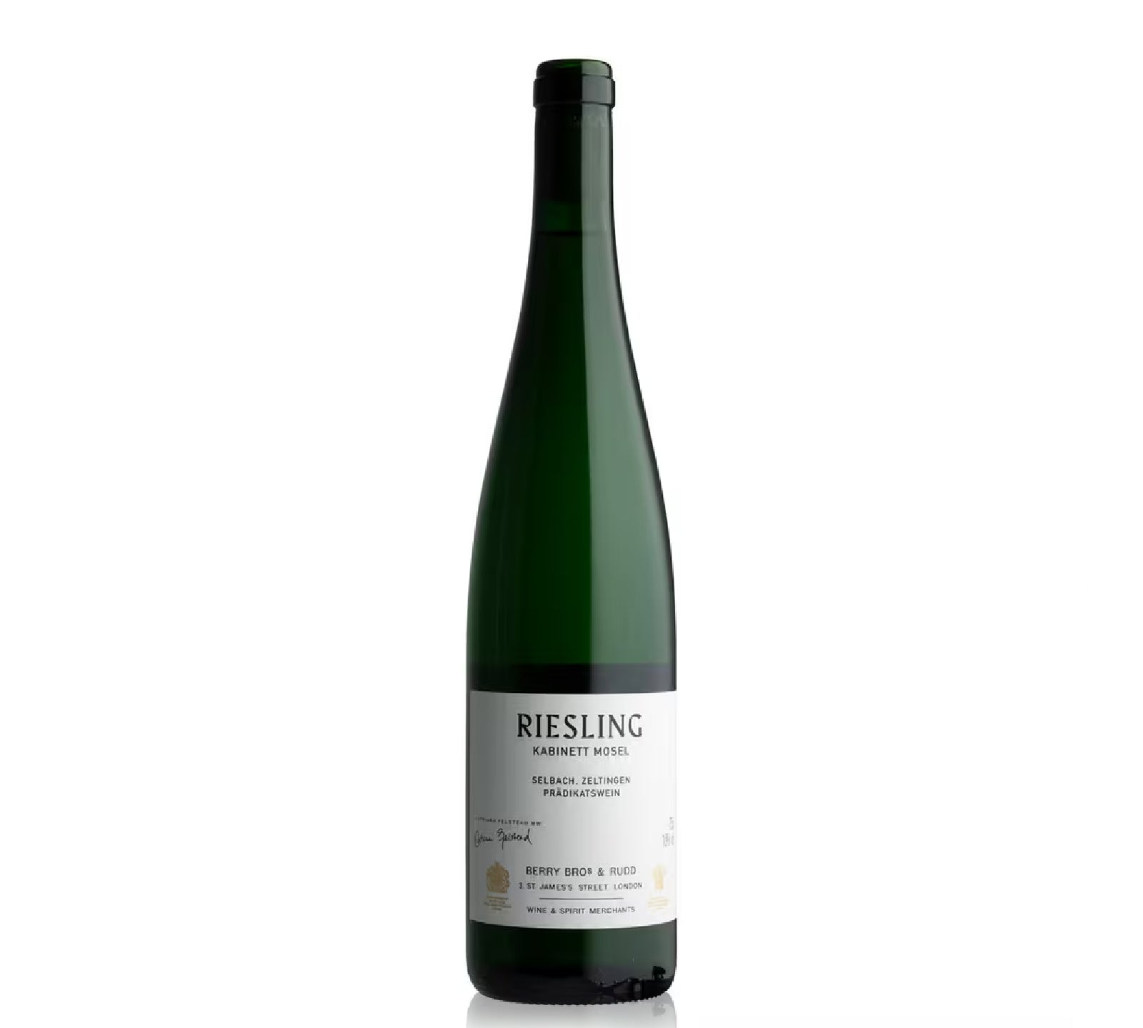 Berry Bros Rudd Mosel Riesling Kabinett white wine.