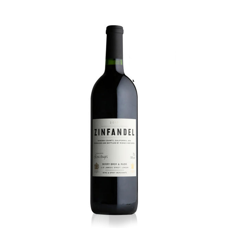 Berry Bros & Rudd Zinfandel 750ml bottle