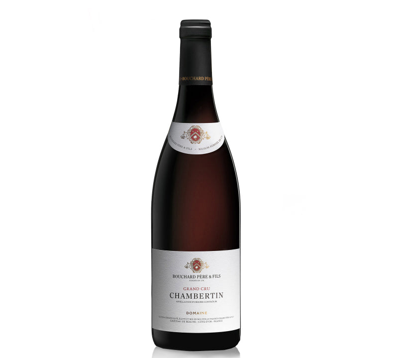 Bottle of Bouchard Pere & Fils Chambertin Grand Cru red wine