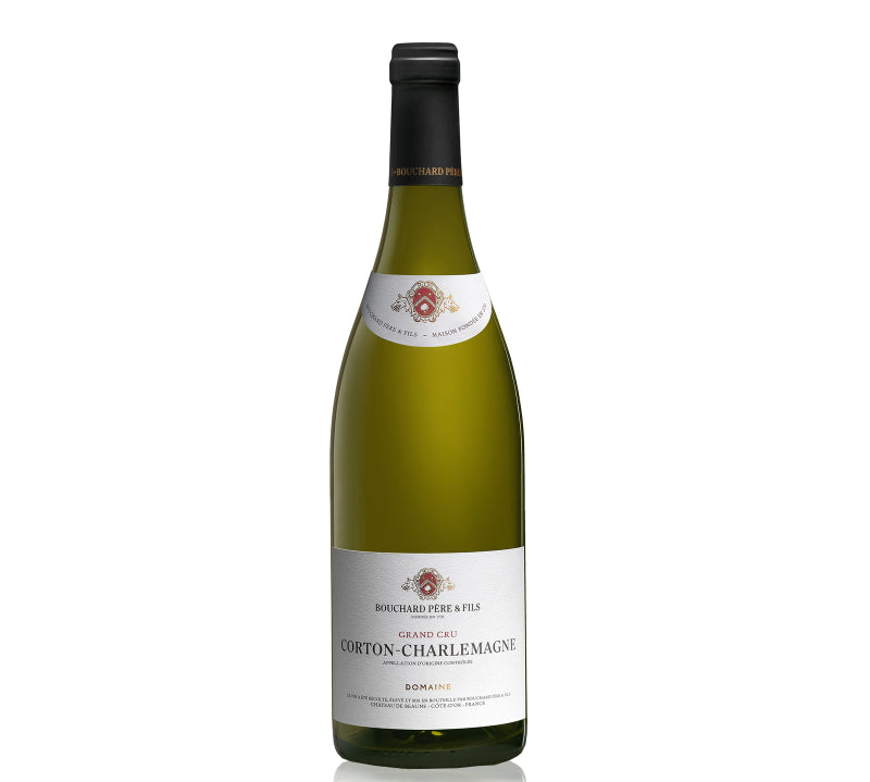Bottle of Bouchard Pere & Fils Corton-Charlemange Grand Cru white wine