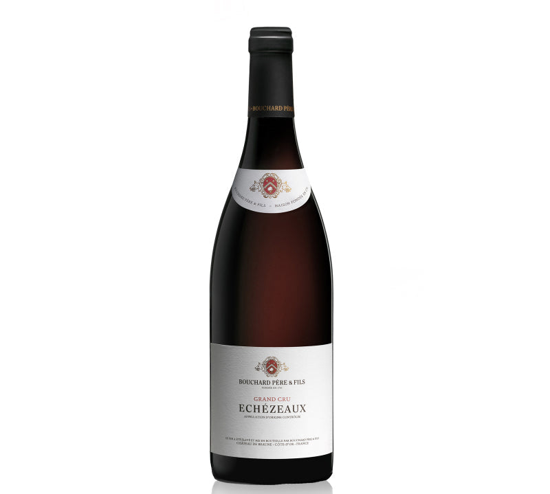 A bottle of Bouchard Pere & Fils Echezeaux Grand Cru red wine