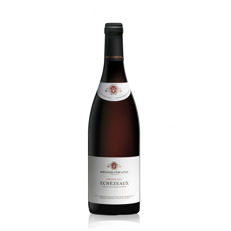 A bottle of Bouchard Pere & Fils Echezeaux Grand Cru red wine