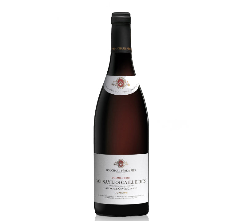 A bottle of 2011 Bouchard Pere & Fils Volnay-Les-Caillerets Ancienne Carnot Rouge Premier Cru wine 
