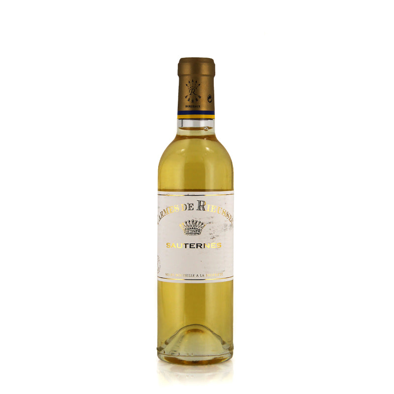 Half bottle of Carmes de Rieussec Sauternes white wine
