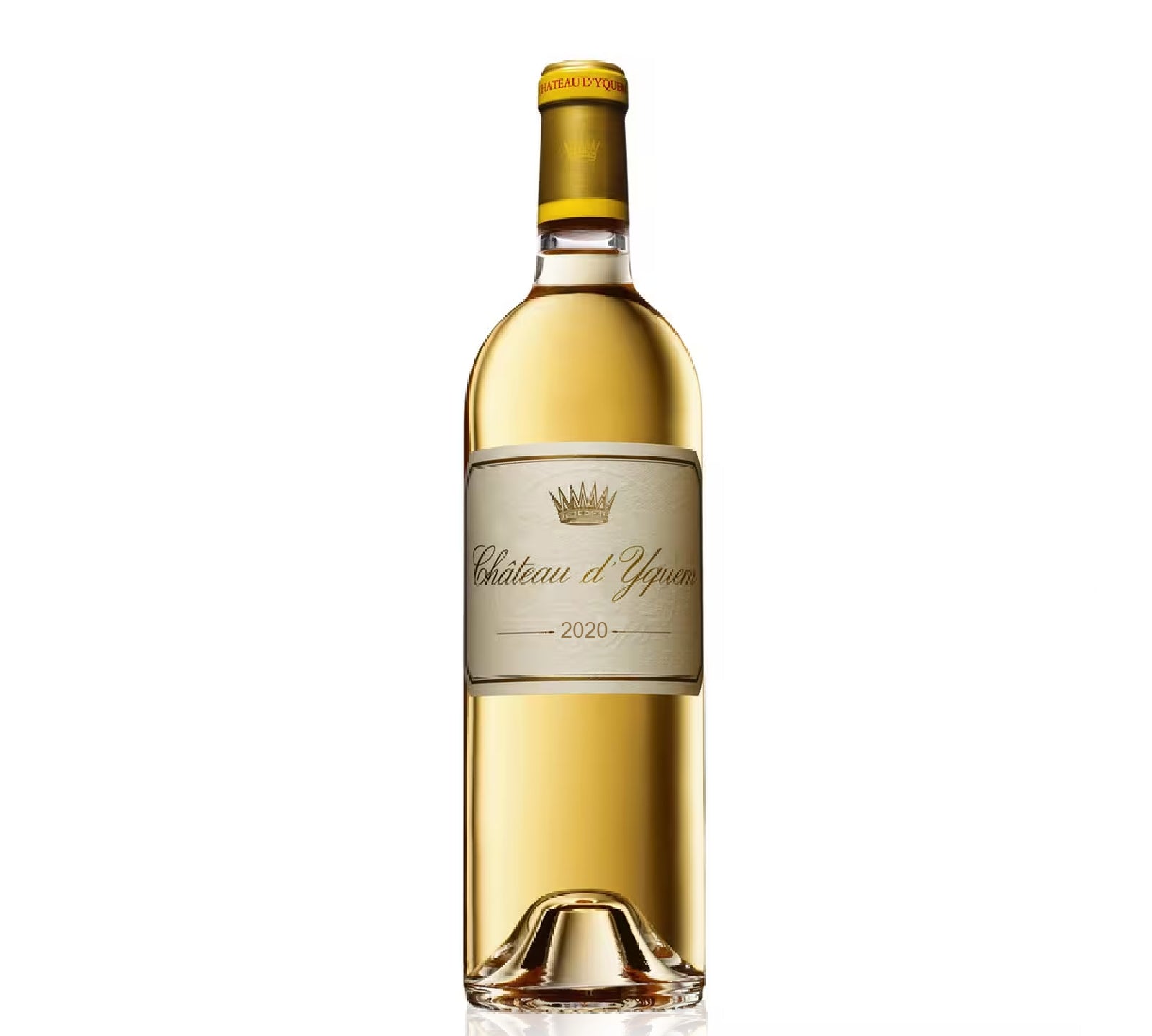 Bottle of Château d'Yquem 2020 white wine