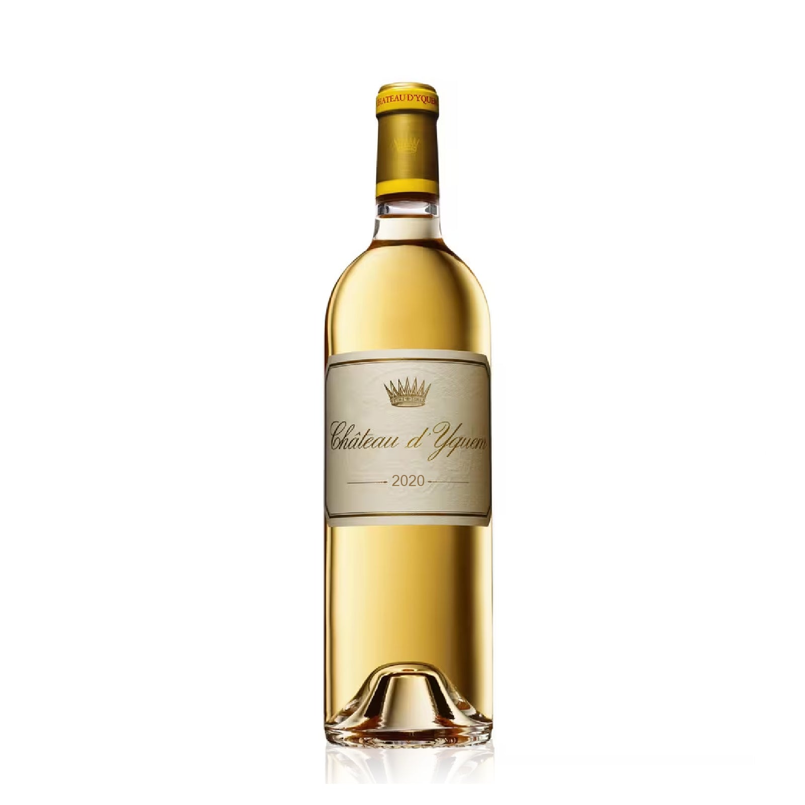 Bottle of Château d'Yquem 2020 white wine