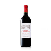 A bottle of Chateau La Dominique Saint Emilion Red Wine
