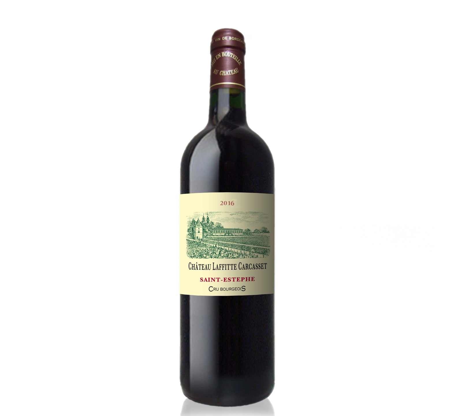 Château Laffitte Carcasset 2016 red wine