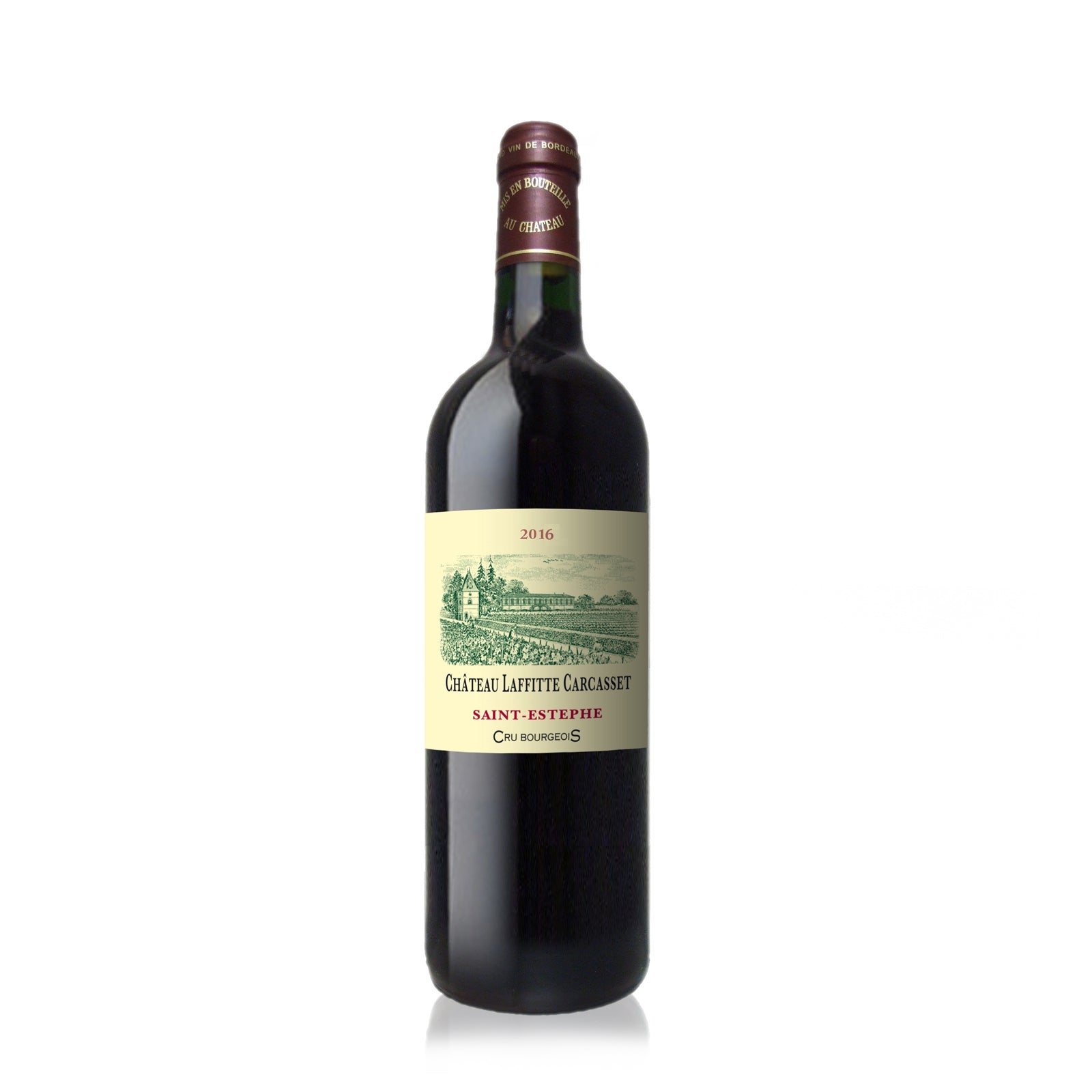 Château Laffitte Carcasset 2016 red wine