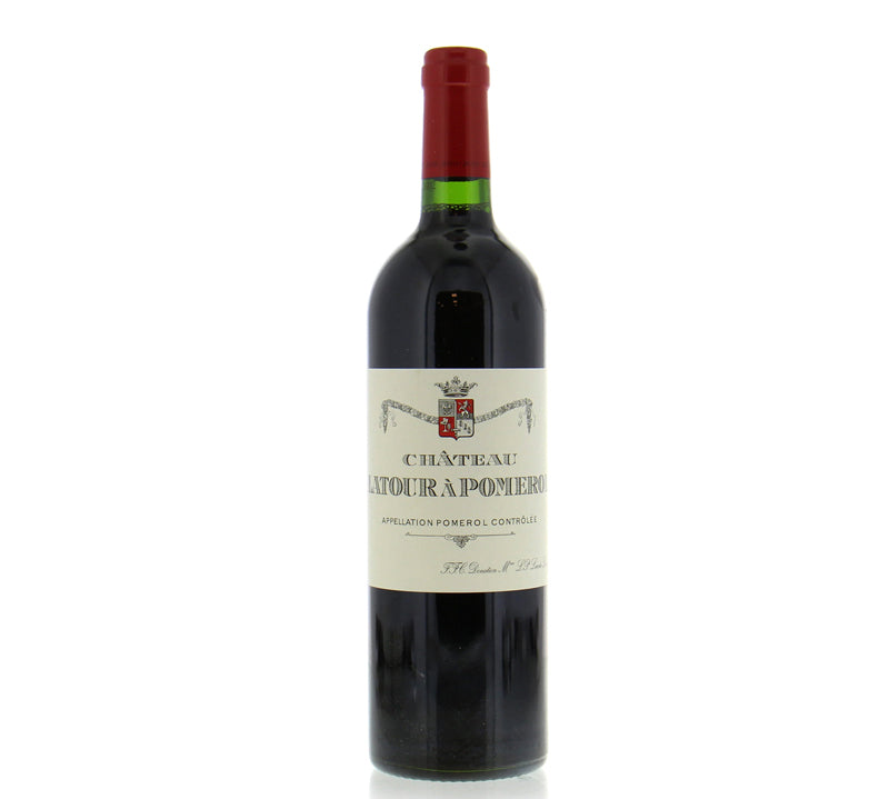 Bottle of Chateau Latour a Pomerol red wine