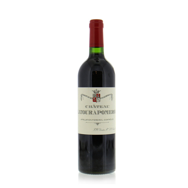 Bottle of Chateau Latour a Pomerol red wine