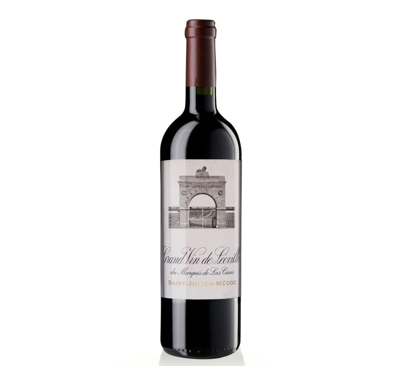 Chateau Leoville Las Cases red wine bottle 