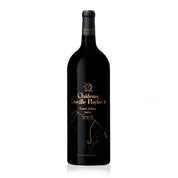 A magnum size bottle of Château Lôvillé-Payrét Saint-Julien 2020 red wine.