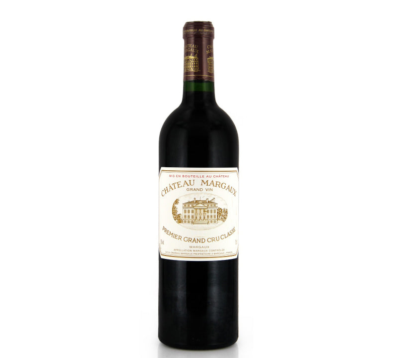 Bottle of Chateau Margaux red wine