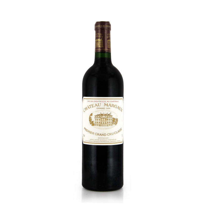 Bottle of Chateau Margaux red wine