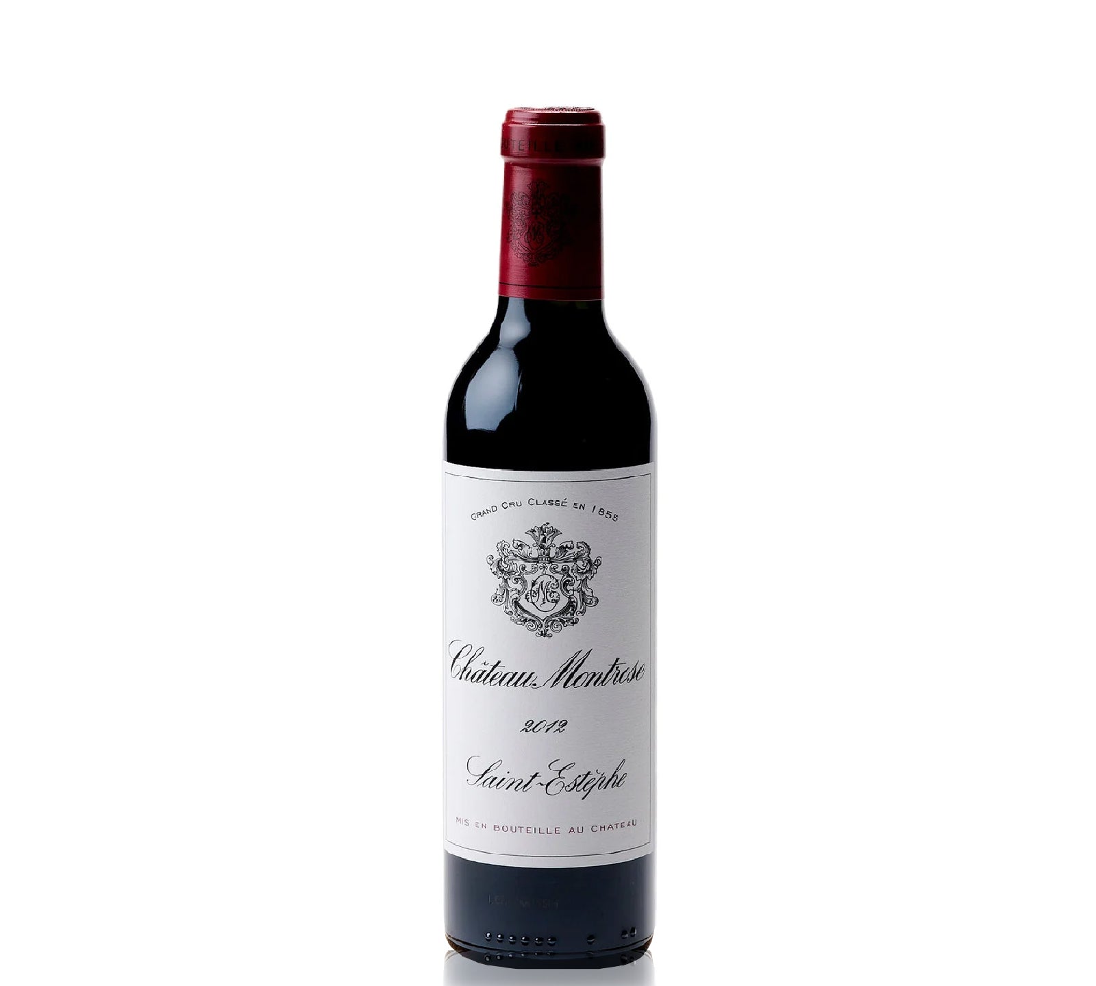 Chateau Montrose Saint Estephe 2012 half bottle of red wine