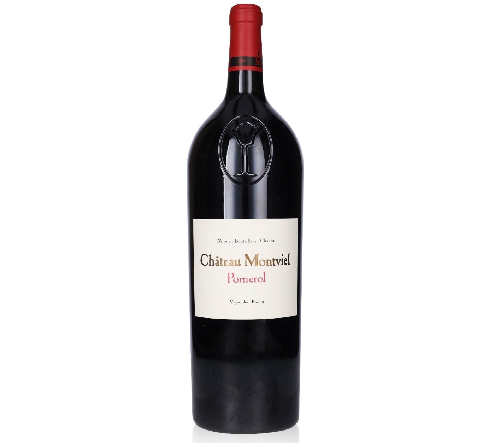 Magnum bottle of Chateau Montwil Pomerol red wine