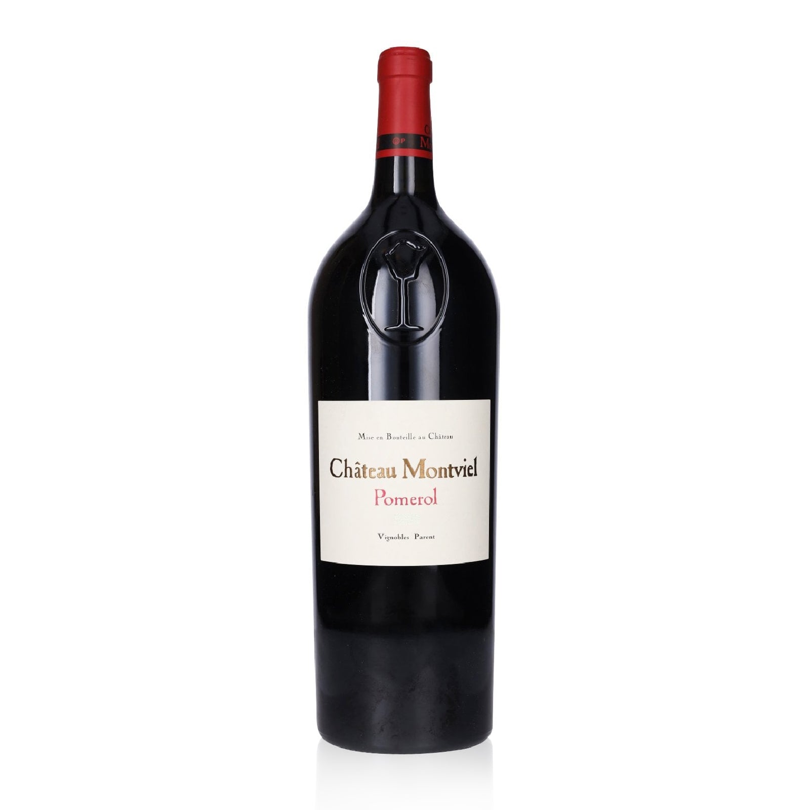 Magnum bottle of Chateau Montwil Pomerol red wine
