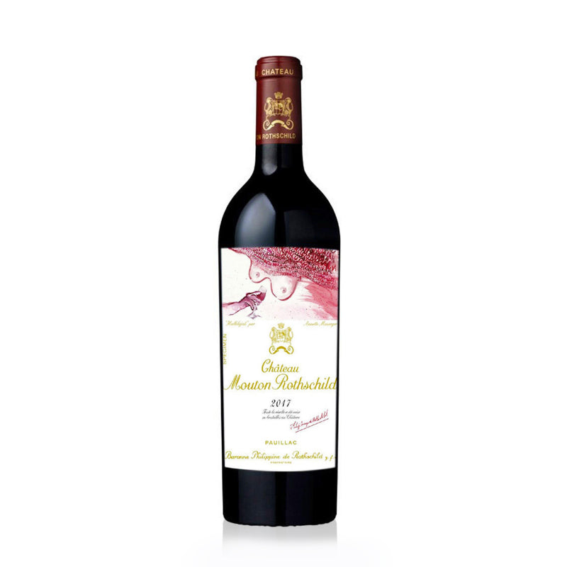 Chateau Mouton Rothschild Pauillac 2017 red wine
