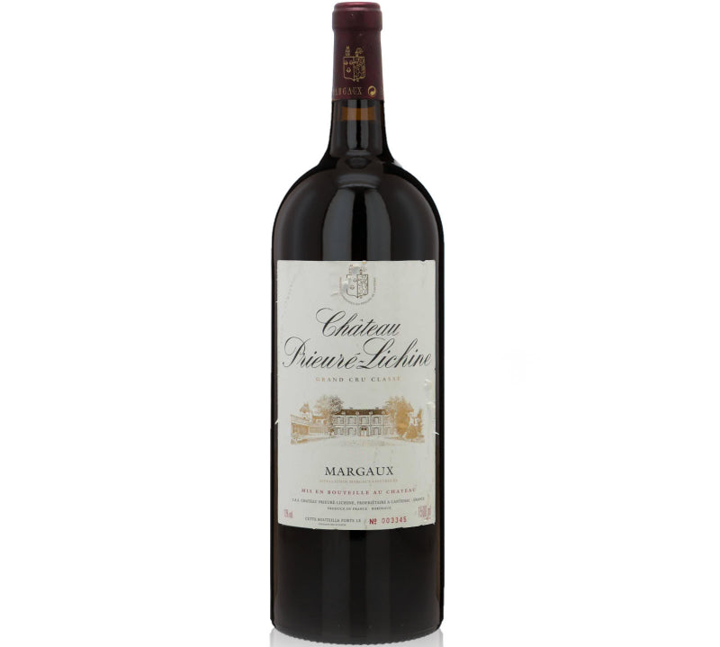 Magnum bottle of Chateau Prieure-Lichine Margaux red wine