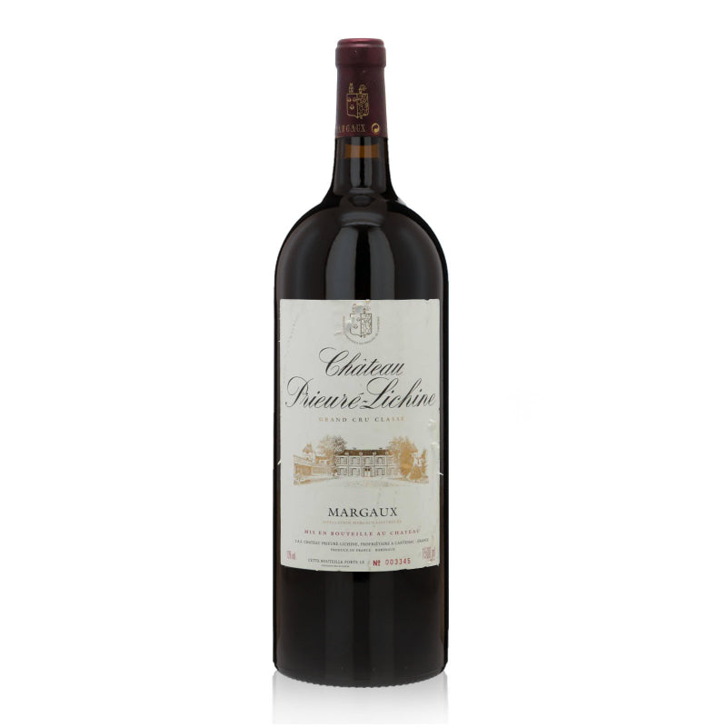 Magnum bottle of Chateau Prieure-Lichine Margaux red wine
