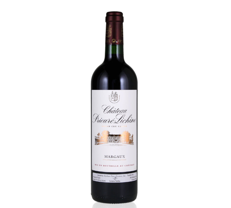 Chateau Prure Lichine Margaux red wine