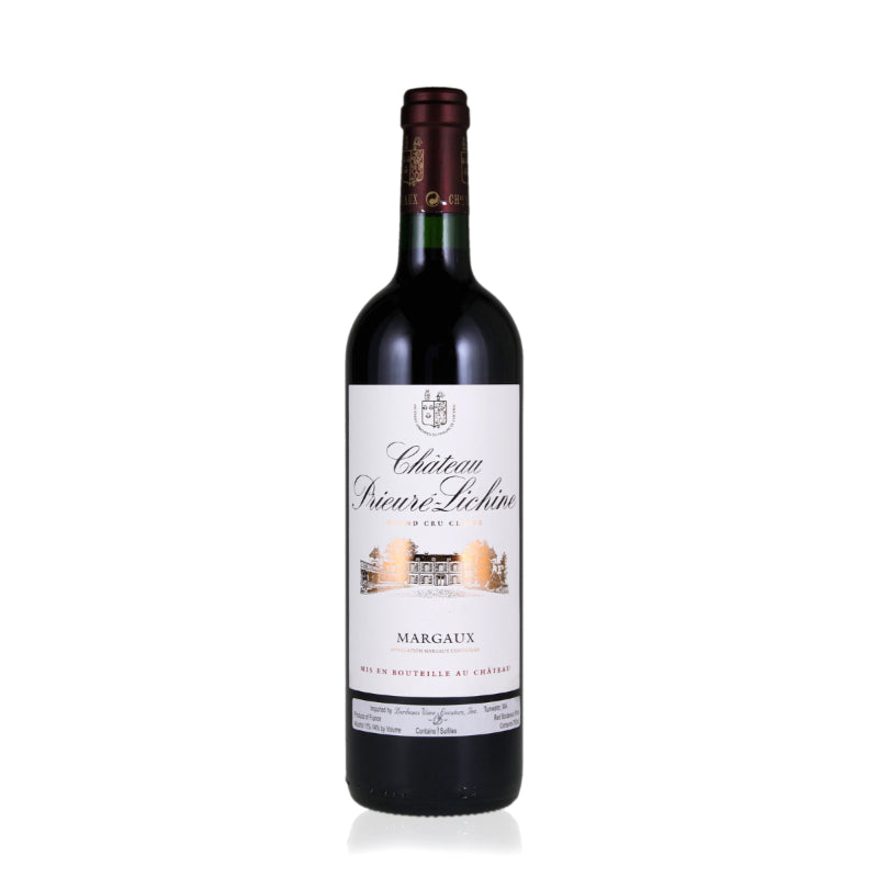 Chateau Prure Lichine Margaux red wine