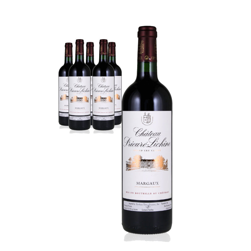 Chateau Prieure Lichine Margaux case of 6