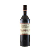 Bottle of Chateau Troplong Mondot red wine.