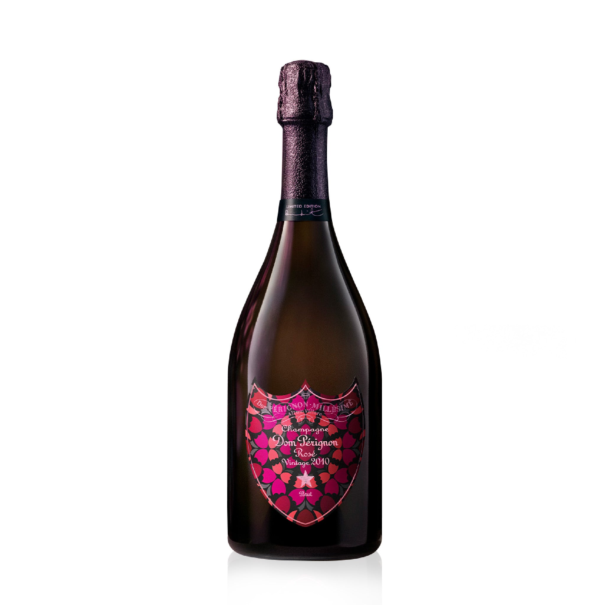 The 2010 Dom Pérignon Rosé is described as medium- to full-bodied, with pronounced freshness, vibrant acidity and fine structuring phenolics, while its low dosage keeps the wine firmly in the dry category.