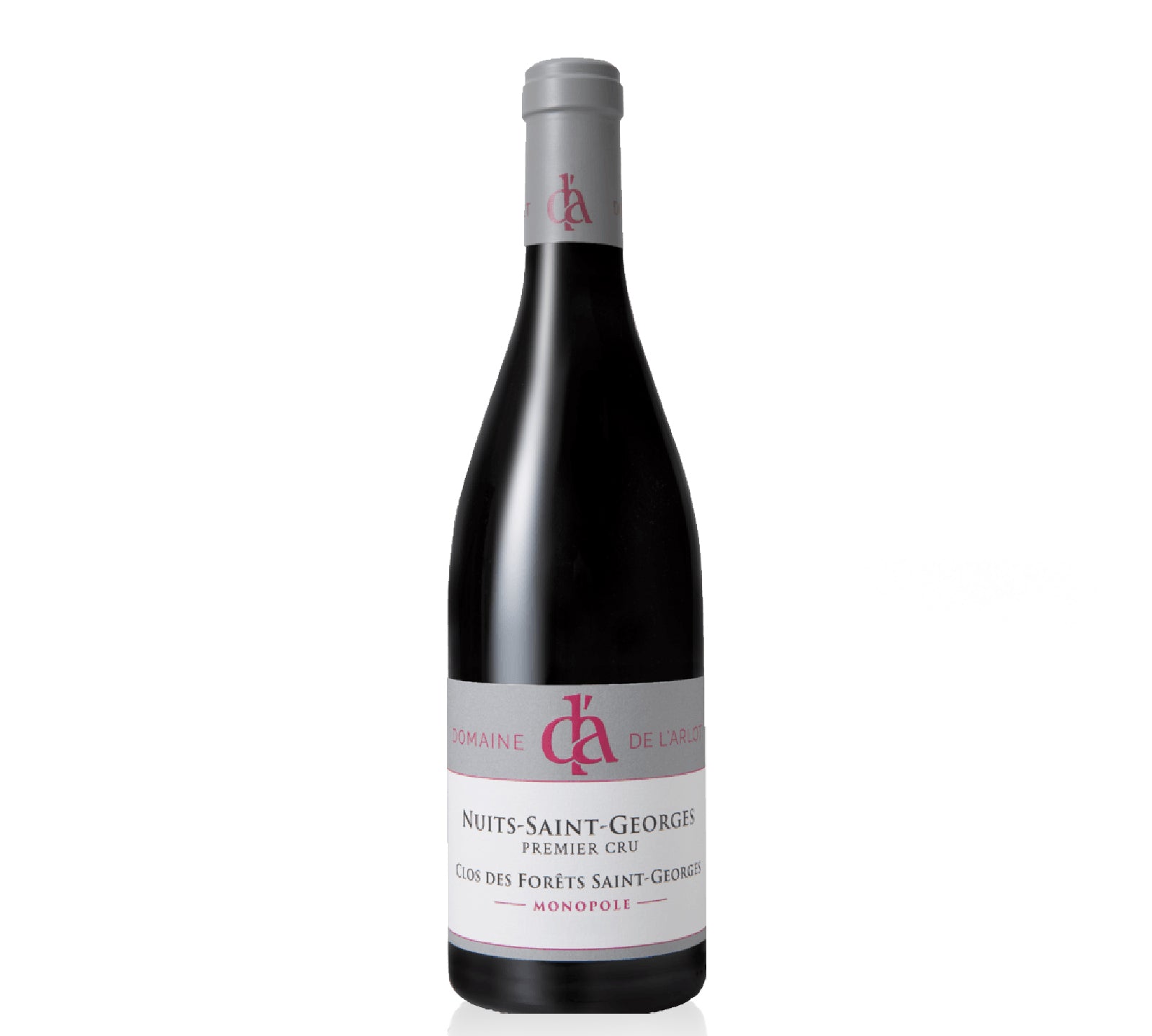 Bottle of Domaine de L'Arlot Clos des Forets Saint-Georges Premier Cru red wine