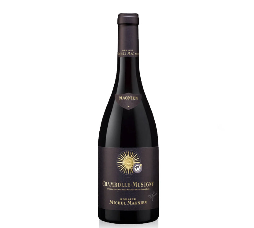 Domaine Michel Magnien Chambolle Musigny red wine.