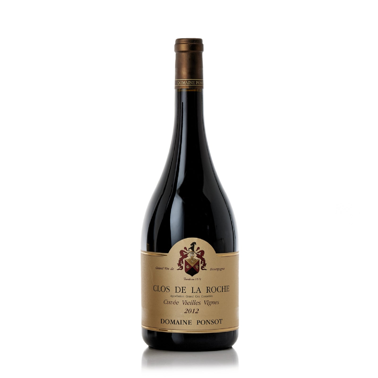 Domaine Ponsot Clos de la Roche Grand Cru Vieilles Vignes 2012 Burgundy red wine
