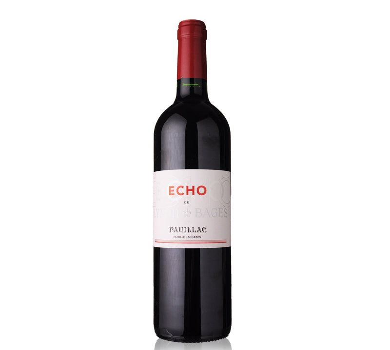 Bottle of Echo De Lynch Bages Pauillac red wine