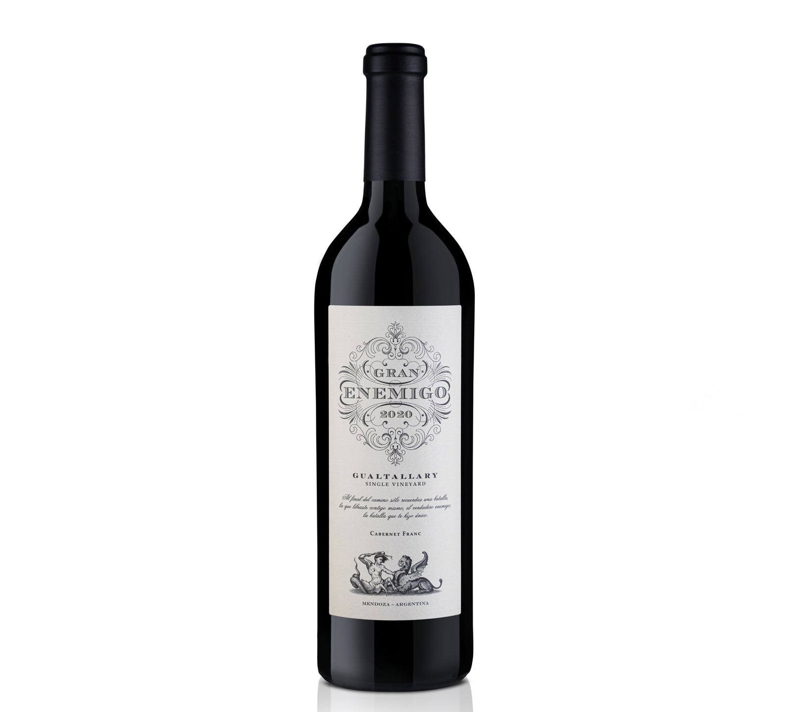 El Enemigo Gran Gualtallary Cabernet Franc 2020 750ml bottle of red wine